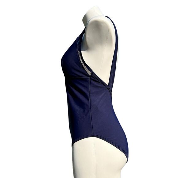TED BAKER Rubee Mesh-Inset One-Piece Swimsuit New Size 4 (medium) - Picture 4 of 14